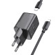 СЗУ Hoco N40 Mighty 1C PD20W + Type-C to Lightning