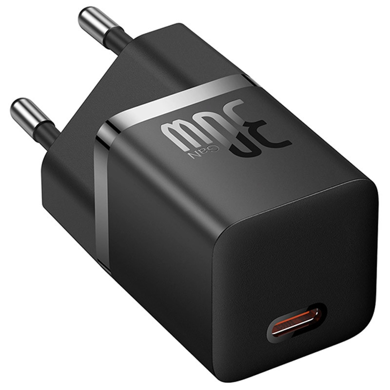 СЗУ Baseus GaN5 Fast Charger (mini) 30W (1USB-C) + кабель Type-C to Type-C (P10110902)
