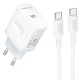 СЗУ Borofone BA99A Breeze PD20W (1USB-C) + кабель Type-C to Type-C