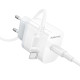 СЗУ Borofone BA99A Breeze PD20W (1USB-C) + кабель Type-C to Type-C