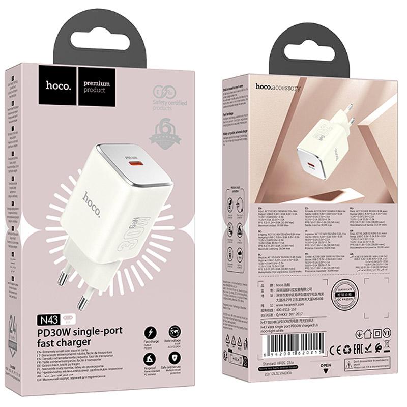 Уценка СЗУ Hoco N43 Vista PD30W (1USB-C)