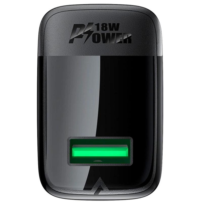 СЗУ Acefast A90 QC3.0 18W (1USB-A)