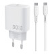 СЗУ WIWU G008 Essen PD30W GaN (1USB-C) + кабель Type-C to Type-C