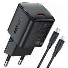 СЗУ Acefast A117 mini PD20W GaN (1USB-C) + кабель Type-C to Lightning