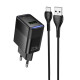 СЗУ Hoco CS111A Lounge PD22.5W (1USB-C) + кабель USB to Type-C