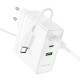 СЗУ Borofone BN11 Imperial PD100W+QC3.0 (1USB-A/2C) + кабель Type-C to Type-C