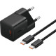 Уценка СЗУ Baseus GaN5 Fast Charger (mini) PD20W (1USB-C) + кабель Type-C to Type-C (P10110900113)