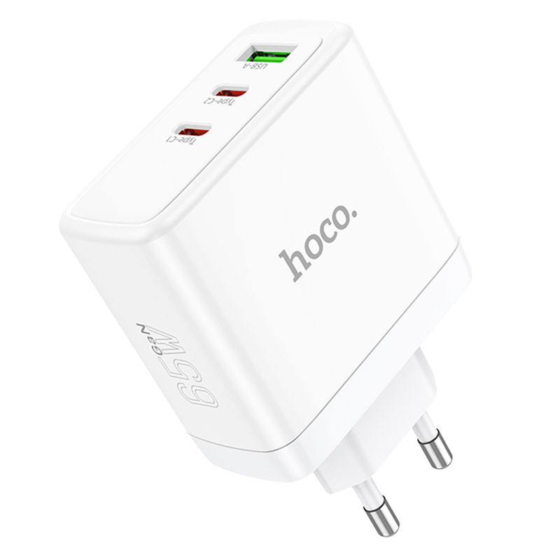 СЗУ Hoco N30 Glory PD65W (2Type-C/1USB)