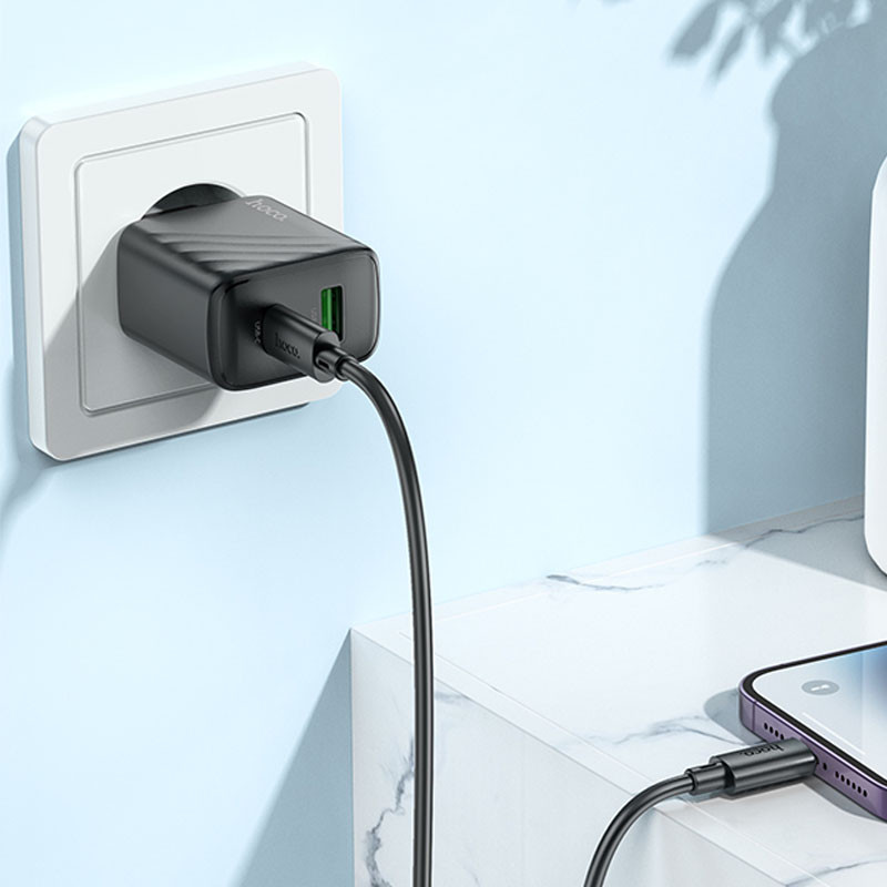 СЗУ Hoco CS23A Sunlight PD30W+QC3.0 (1USB-A/1C)