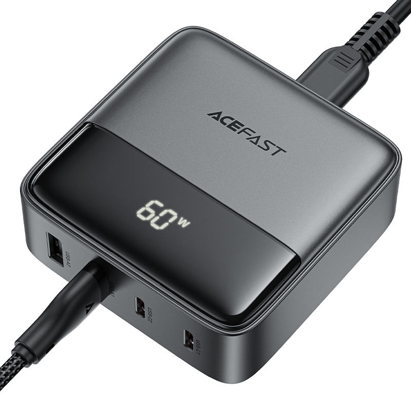 СЗУ Acefast Z6 PD65W GaN (2*USB-C+2*USB-A)