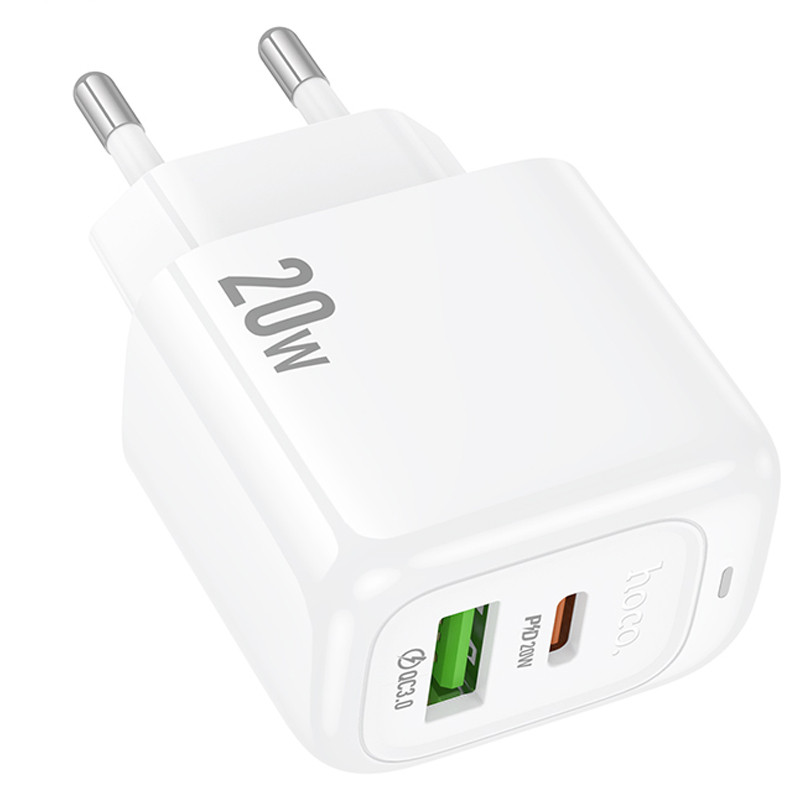 СЗУ Hoco CS54A Surplus PD20W+QC3.0 (1USB-A/1C)