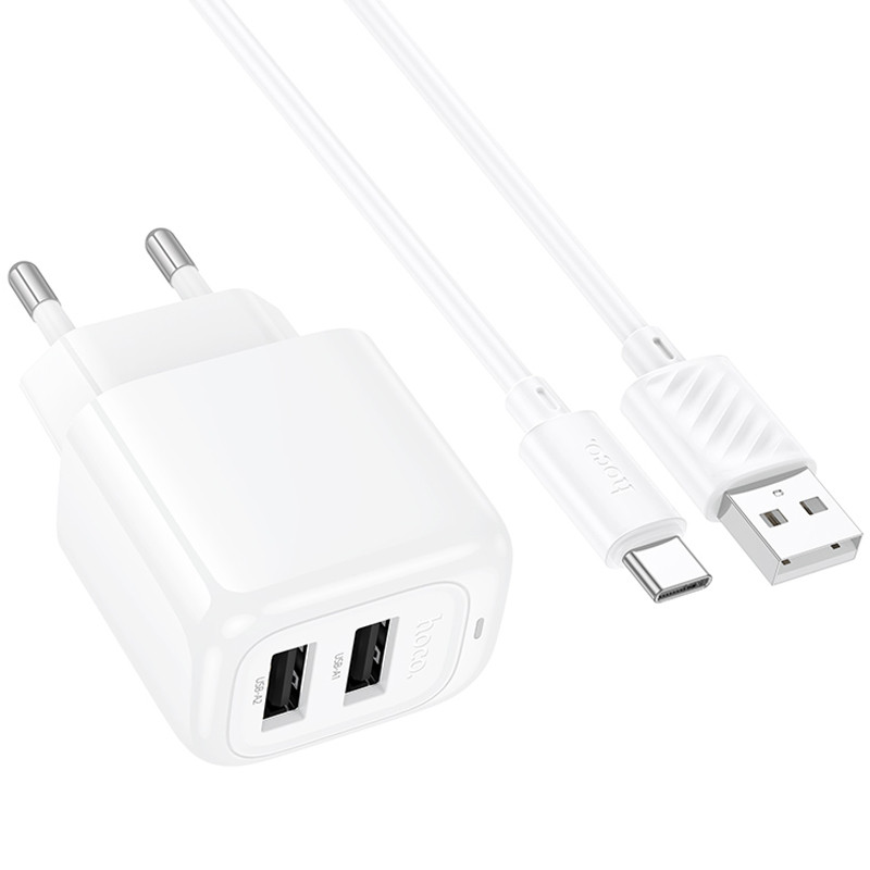СЗУ Hoco CS51A Surplus (2USB-A) + Type-C