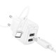 СЗУ Hoco CS51A Surplus (2USB-A) + Type-C