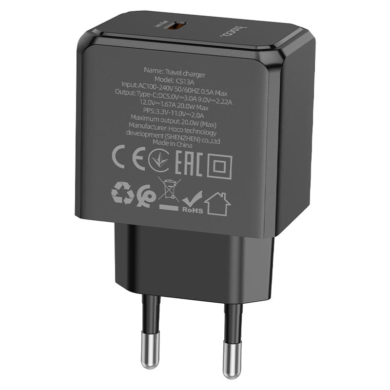 СЗУ HOCO CS13A Ocean PD20W (1USB-C)