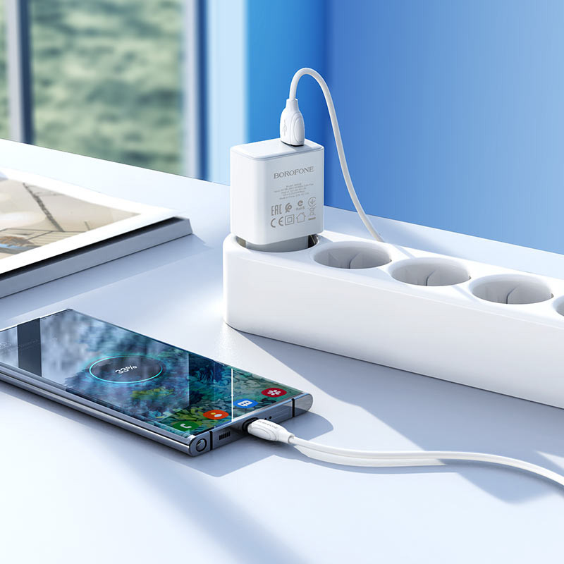 СЗУ Borofone BA66A QC3.0 (1USB-A)