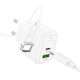 СЗУ Hoco CS54A Surplus PD20W+QC3.0 (1USB-A/1C) + кабель Type-C to Type-C