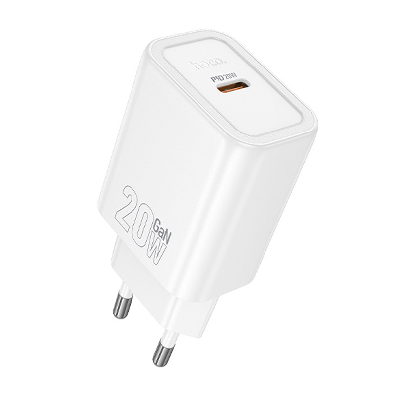 СЗУ Hoco N60 Gentle PD20W (1USB-C) + кабель Type-C to Lightning