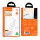 СЗУ Hoco N60 Gentle PD20W (1USB-C) + кабель Type-C to Type-C