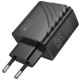 СЗУ Hoco N57 Full PD20W with retractable cable Type-C (2USB-C)