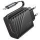 СЗУ Hoco N57 Full PD20W with retractable cable Type-C (2USB-C)