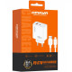 СЗУ Amaya E72D PD67W+QC3.0 (1USB-A/1C) + кабель USB to Type-C