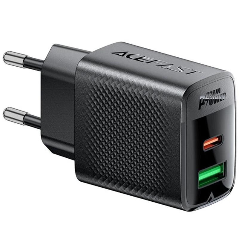 СЗУ Acefast A98 PD30W+QC3.0 GaN (1USB-A/1C)