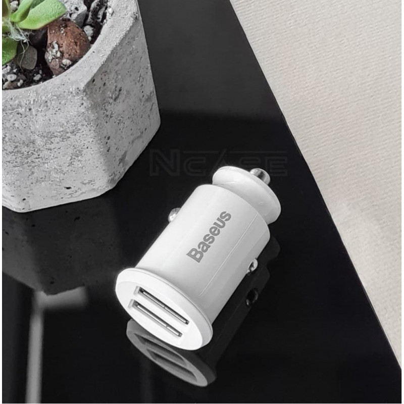 АЗП Baseus Grain 3.1A 2USB black