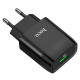 СЗУ Hoco C72Q Glorious QC3.0 18W (1USB-A) + кабель USB to Type-C