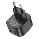 СЗУ Borofone BAS22A Fortune PD20W+QC3.0 (1USB-A/1C)