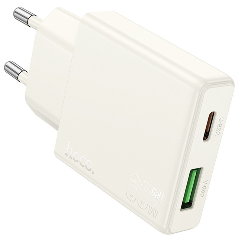СЗУ Hoco N45 Biscuit PD30W+QC3.0 + Type-C to Lightning