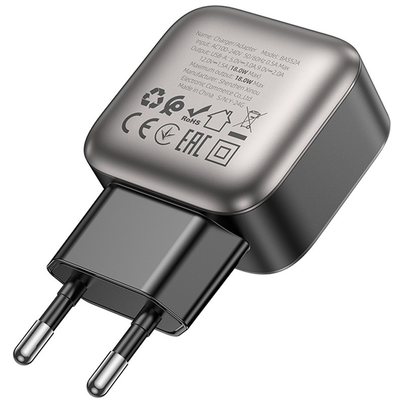 СЗУ Borofone BAS52A Absolute QC3.0 18W (1USB-A)