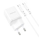СЗУ Borofone BN7 PD20W+QC3.0 (1USB-A/1C) + кабель Type-C to Type-C
