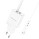 СЗУ Borofone BN7 PD20W+QC3.0 (1USB-A/1C) + кабель Type-C to Type-C