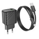 СЗУ Hoco CS21A Rich QC3.0 18W (1USB-A) + кабель USB to MicroUSB