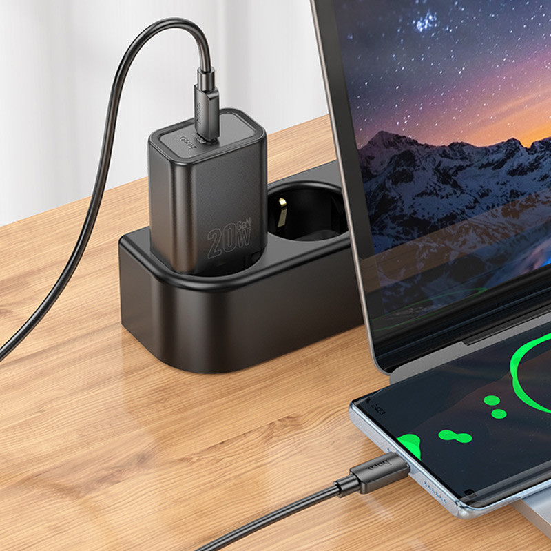 СЗУ Hoco N60 Gentle PD20W (1USB-C)