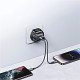 СЗУ Usams US-CC293 T67 Multifunctional iWatch Charger 20W (1USB-A/1C)