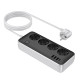 Удлинитель Hoco AC21 Sunlight 4-bit (1C/3A/4xSocket) (1.5m)