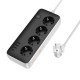Удлинитель Hoco AC21 Sunlight 4-bit (1C/3A/4xSocket) (3m)