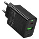 СЗУ Hoco CS95A Leader PD30W+QC3.0 (1USB-A/1C)