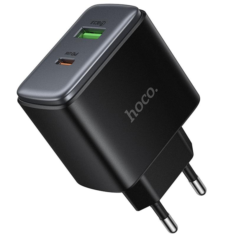 СЗУ Hoco C158A Upgrade PD45W (1USB-A/1C)