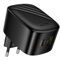 СЗУ Hoco CS102A Folding PD30W+QC3.0 (1USB-A/1C)