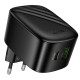 СЗУ Hoco CS102A Folding PD30W+QC3.0 (1USB-A/1C)