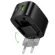 СЗУ Hoco CS102A Folding PD30W+QC3.0 (1USB-A/1C)