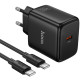 СЗУ Hoco N83 Profit PD40W (1USB-C) + кабель Type-C to Type-C