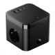 Мережевий фільтр Baseus PowerCombo Cube Power Strip 3xAC+2xUSB+2xType-C 30W (1.5m) black
