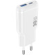 СЗУ WIWU G033 Essen PD30W+QC3.0 GaN (1USB-A/1C)