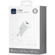 СЗУ WIWU G018 Cube PD33W+QC3.0 GaN (1USB-A/1C) + кабель Type-C to Lightning
