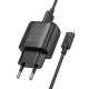 СЗУ Hoco C141A Smart 2.1A (2USB-A) + кабель USB to MicroUSB