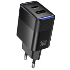 СЗУ Hoco CS112A Lounge PD30W+QC3.0 (1USB-A/1C)
