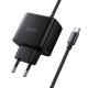 СЗУ Hoco C163A New PD25W (1USB-C) + встроенный кабель Type-C